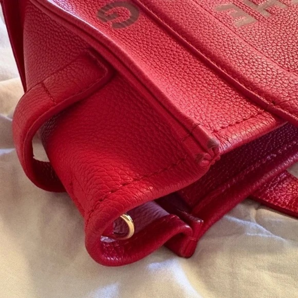 MARC JACOBS THE LEATHER SMALL TOTE BAG - Picture 6 of 12